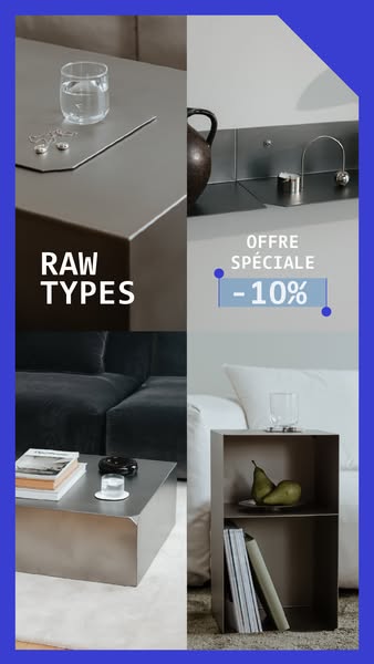 Profitez de -10 % sur RAW Types dès maintenant !