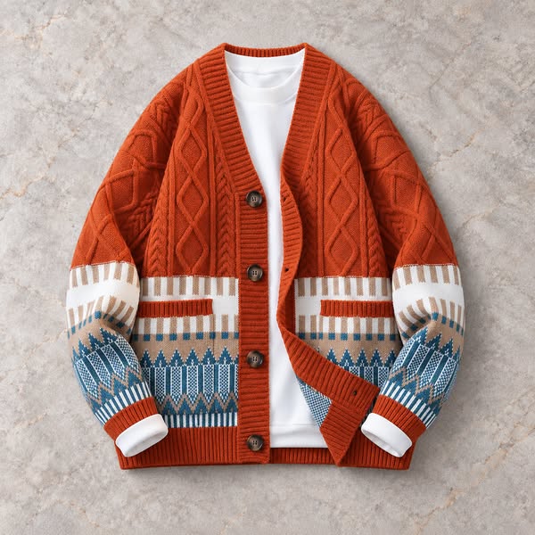 Ashford Patterned Cardigan