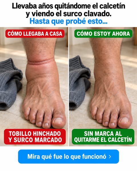 El surco del calcetín no es la edad