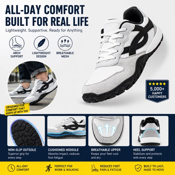 Experience Natural Foot Comfort Today