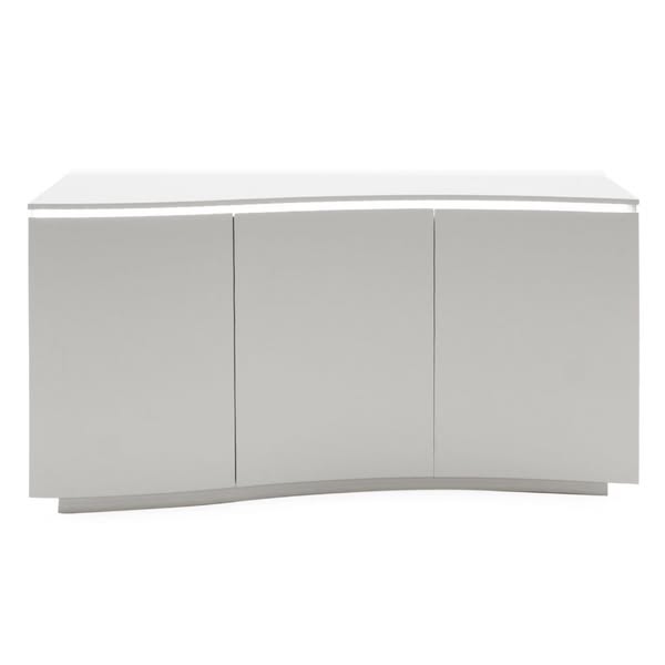 Lazzaro Light Grey Sideboard with LED Lights by Vida Living