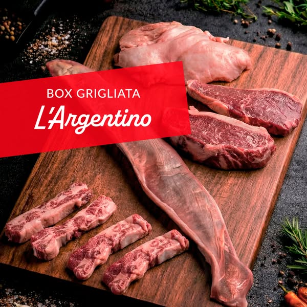 3 kg di carne pronti per la griglia