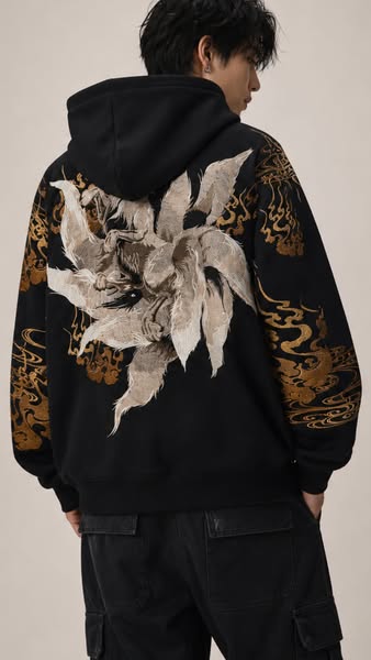 Byakko Spirit Hoodie — Quiet Power