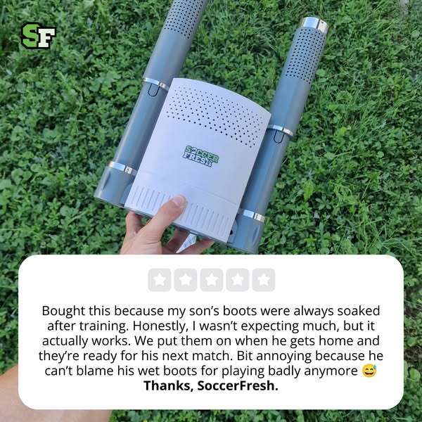 Every Footballer Needs This After a Wet Match