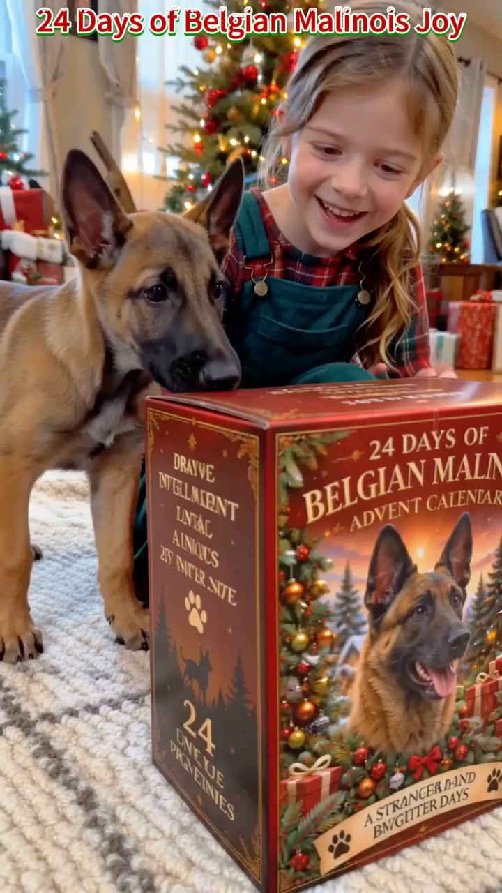 24 Days of Belgian Malinois Joy — 24 Unique Collectible Figurines