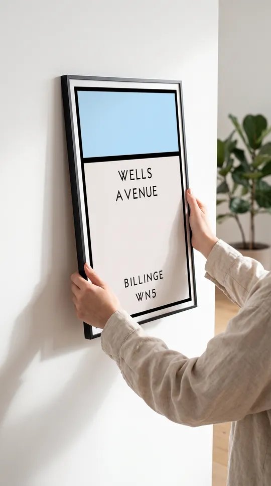 Personalised Street Name Posters