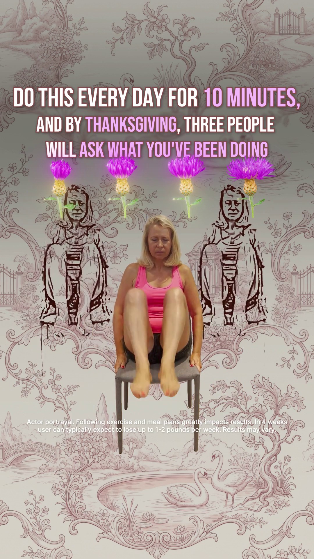 Start Chair Yoga routine
