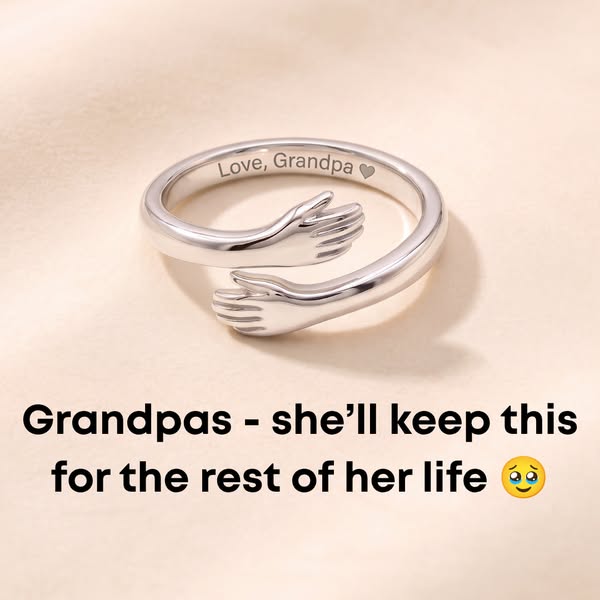 Grandpa & Granddaughter - Hug Ring
