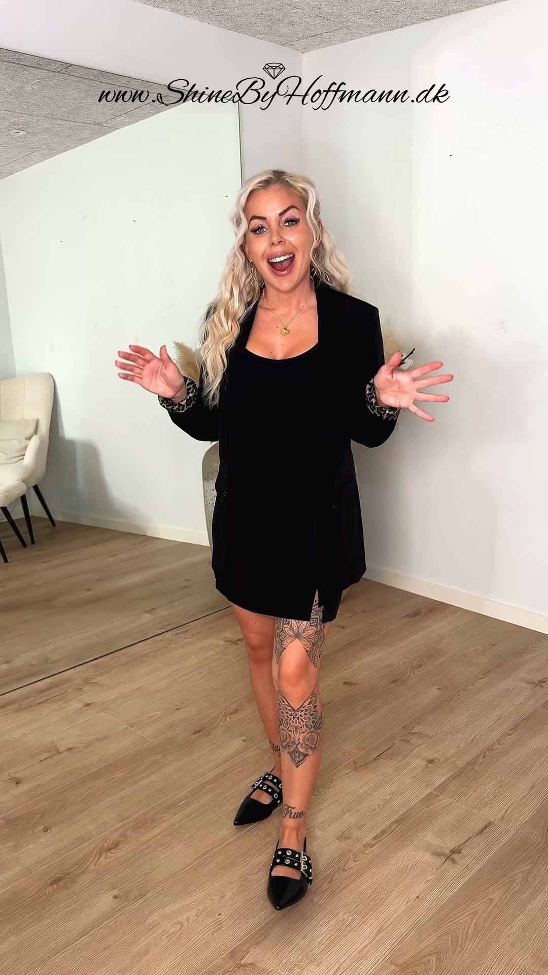 Blazer + nederdel sæt