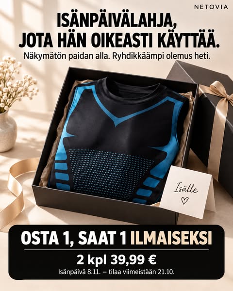 Isänpäivälahja, jota hän oikeasti käyttää
