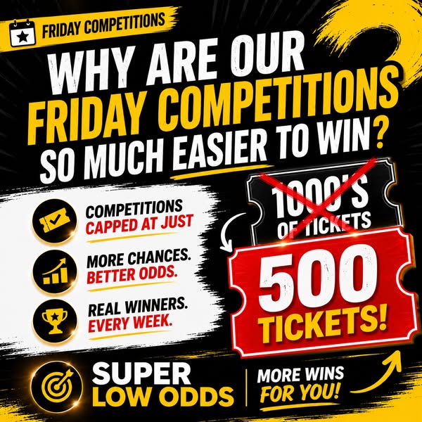 YOU COULD WIN NEXT!