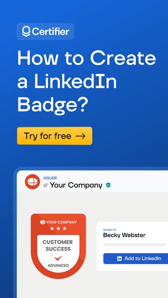 How to Create a LinkedIn Badge?