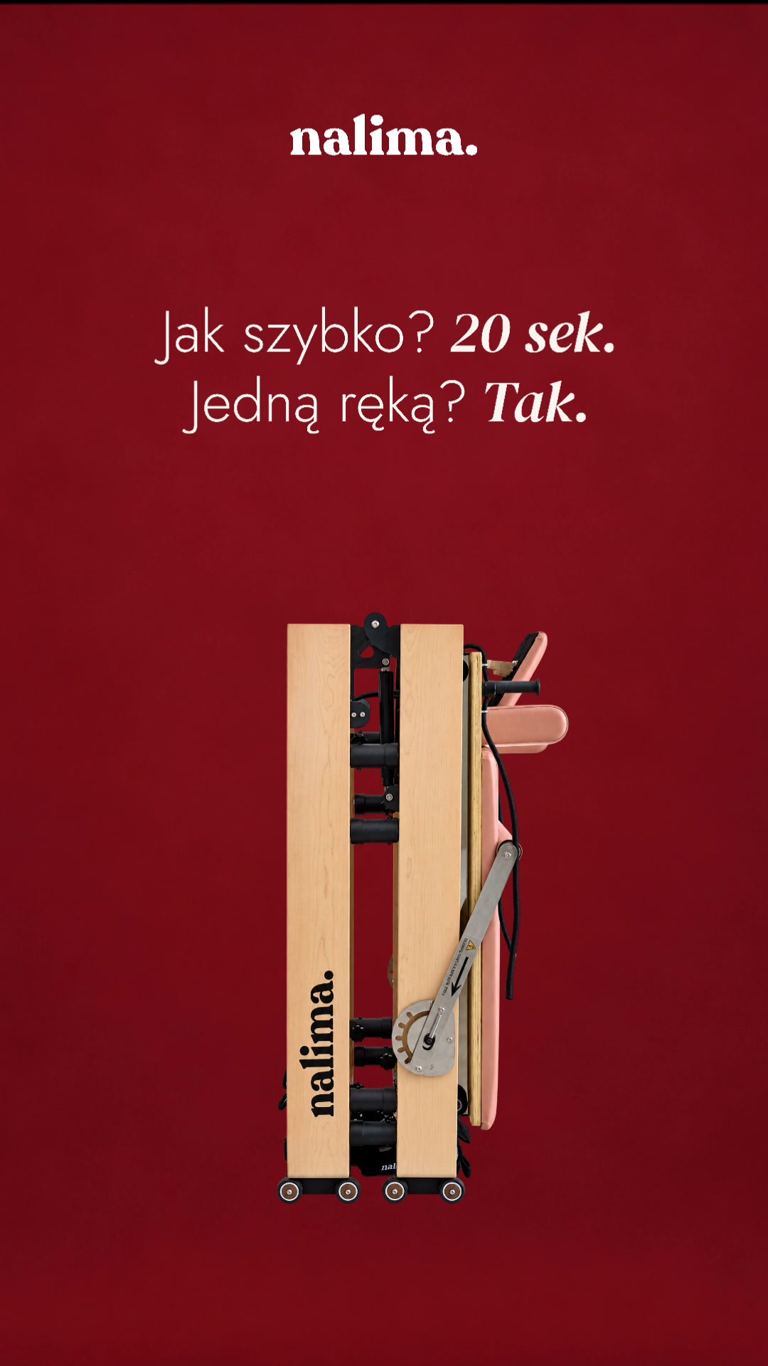Złożysz go sama, w 20 sekund