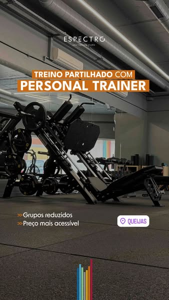 Nunca mais treinas sozinho