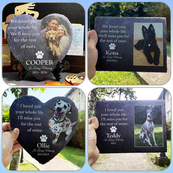 Dog Memorial Stone