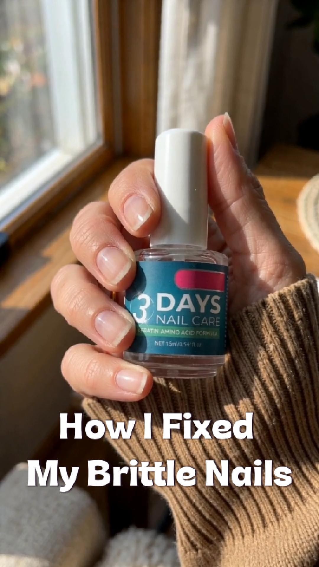 Professional Nail Treatment Bottle