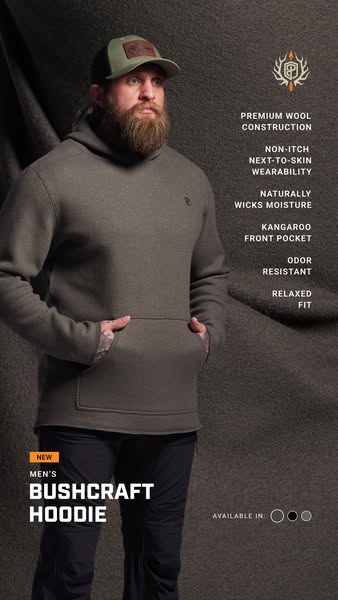 JUST LANDED: BUSHCRAFT HOODIE