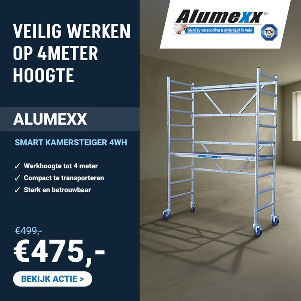 Alumexx SMART kamersteiger