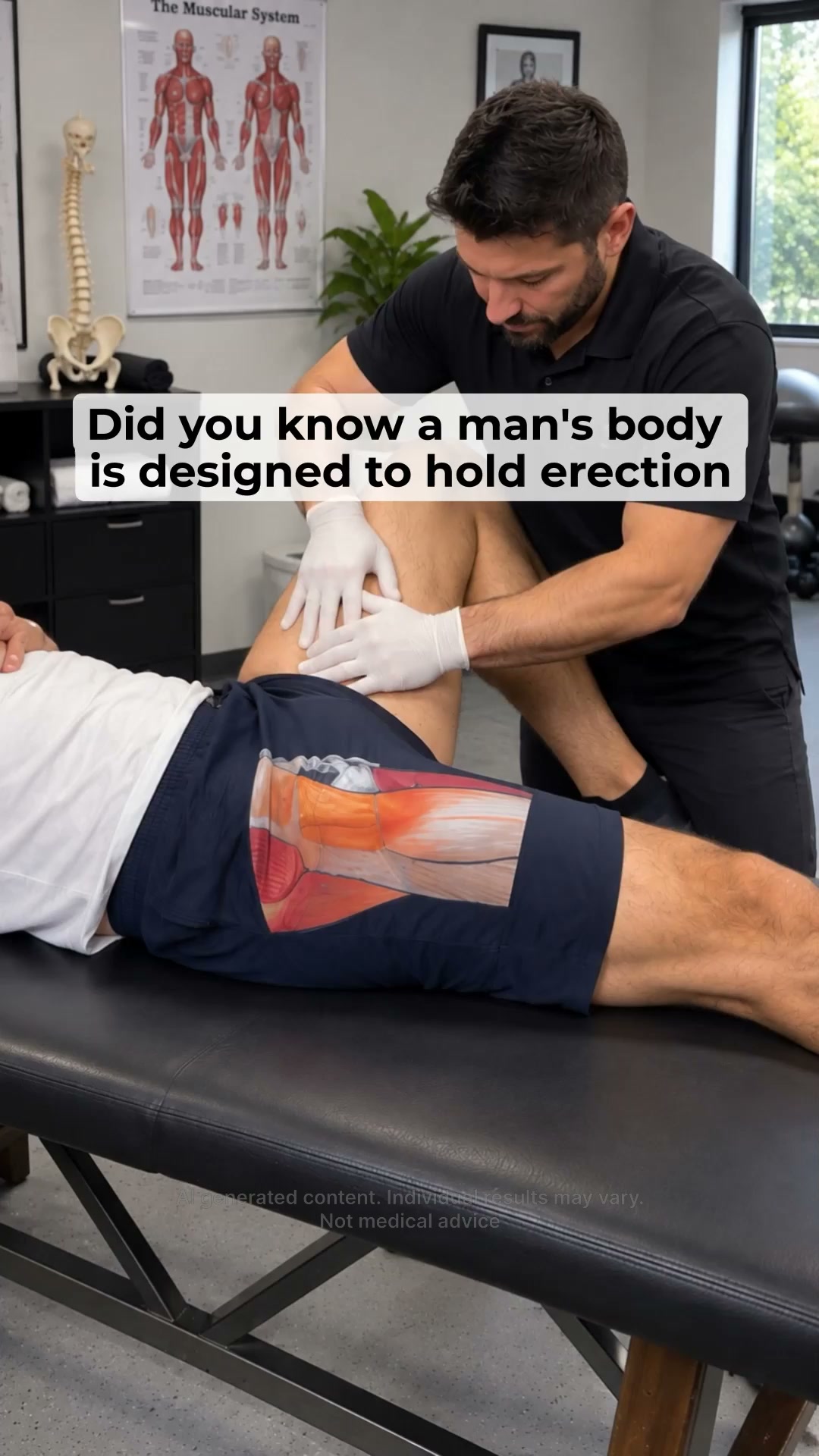 Did you know a man’s body is designed to hold erection for as long as you want?