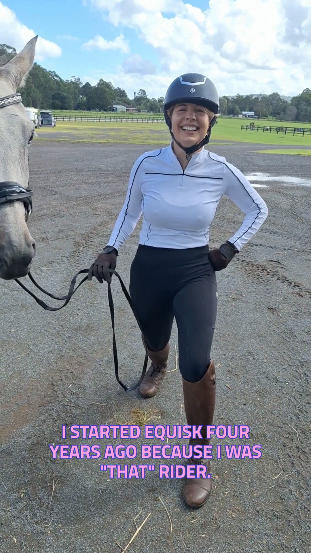 Join thousands of riders using Equisk to get unstuck