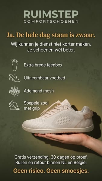 Gemaakt Voor Lange Dagen Op Je Benen