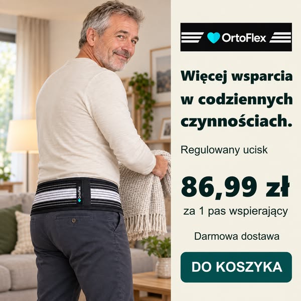 OrtoFlex™ dla lepszego wsparcia lędźwi