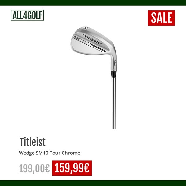 Titleist Wedge SM10 Tour Chrome