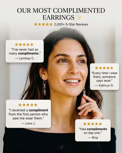 Our Most Complimented Earrings