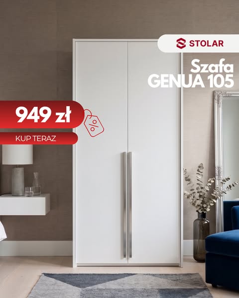 Szafa Genua 105 cm w Promocji