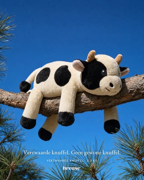 Verzwaarde knuffel. Geen gewone knuffel.