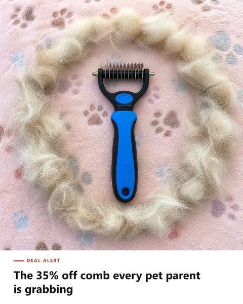 Deal: 35% OFF grooming comb