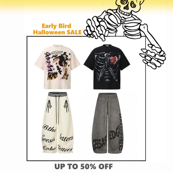 Early Bird Halloween Sale