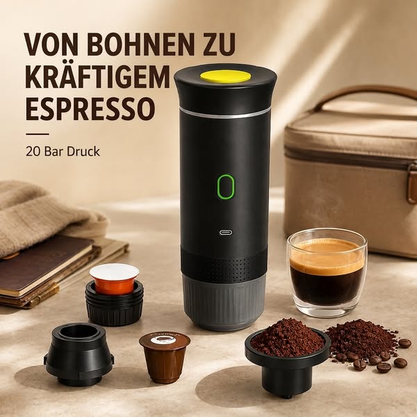 Leckerer Espresso – überall und jederzeit!