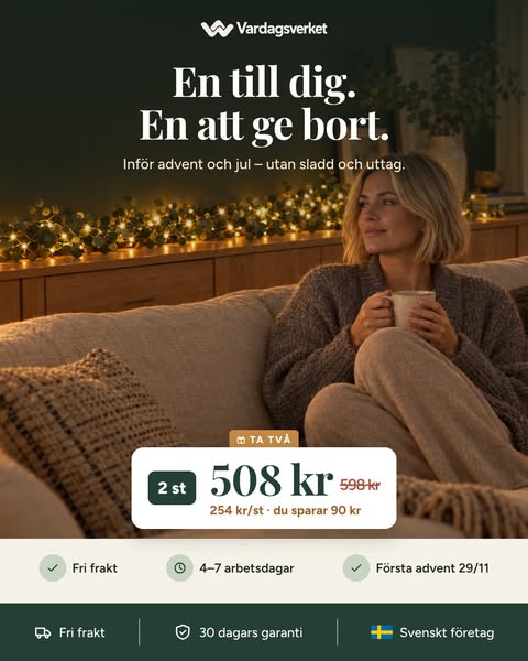 En till dig, en att ge bort