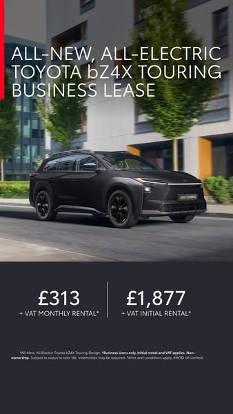 All-New, All-Electric bZ4X Touring Business Lease