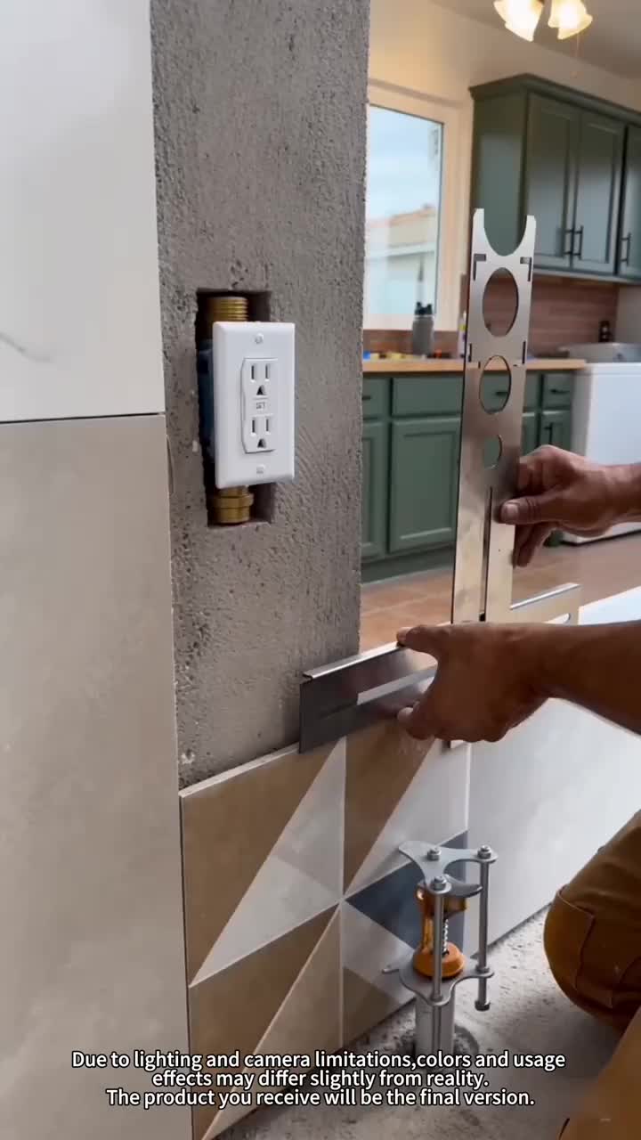 Stainless Steel Adjustable Tile Hole Locator