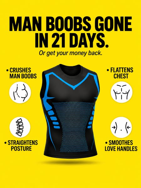 Over 40 and can't get rid of that Man Boobs? Try this