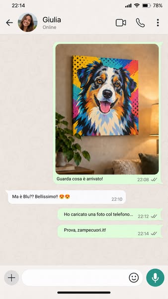 Dalla foto al ritratto in due minuti.