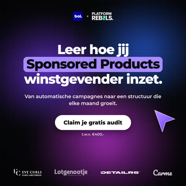 Gratis bol.com ads audit | Schaal naar €100k+
