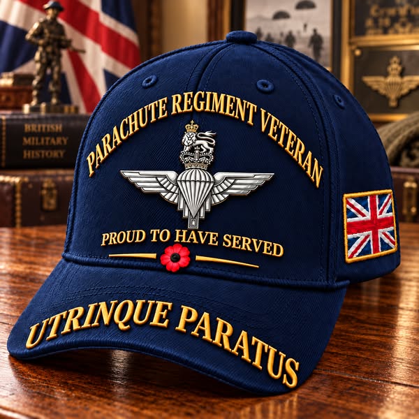 Parachute Regiment Veteran “Proud To Have Served” Tribute Cap