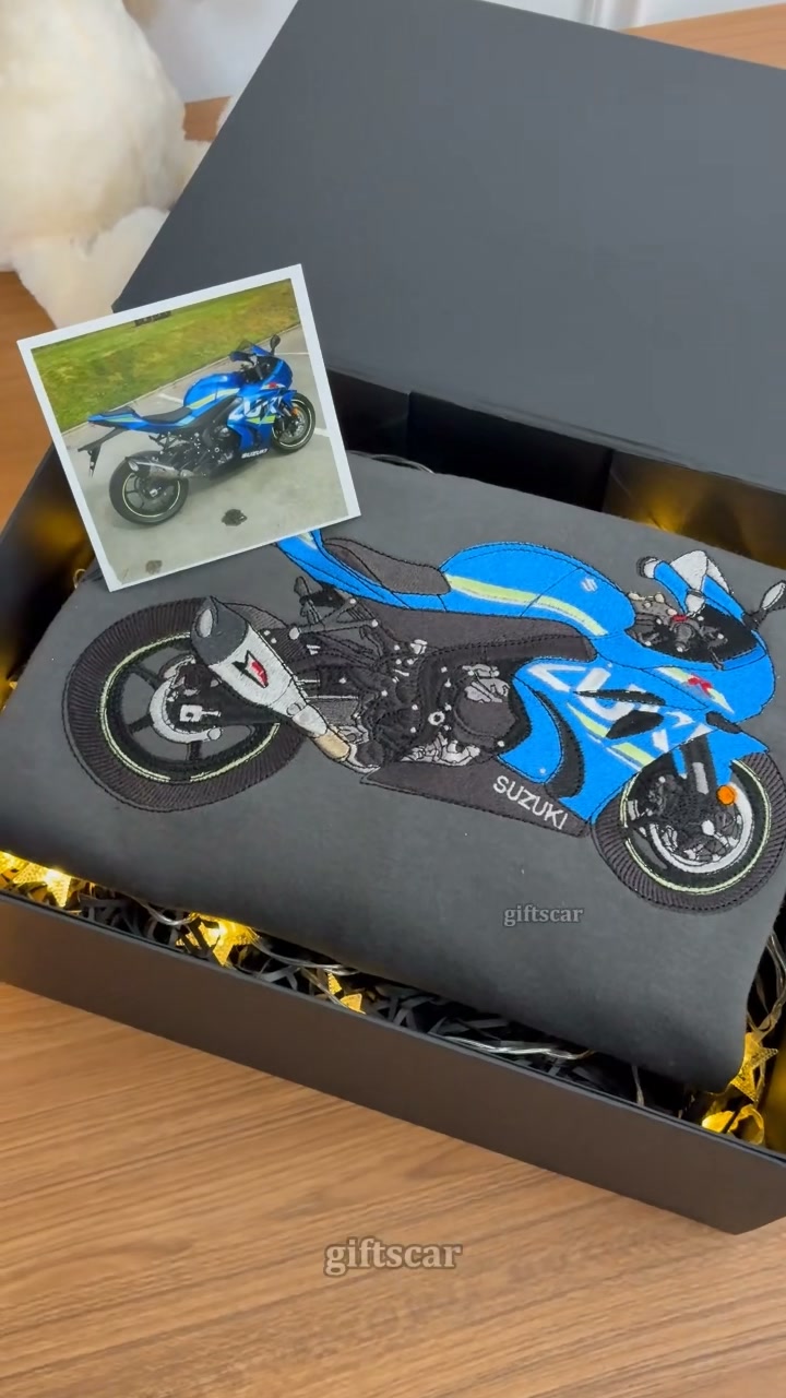 Their motorcycle. Their hoodie. The perfect Christmas gift.