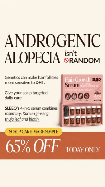 Menopause androgenic alopecia it’s not for life.