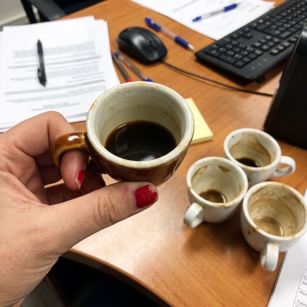 La prochaine tasse, par envie
