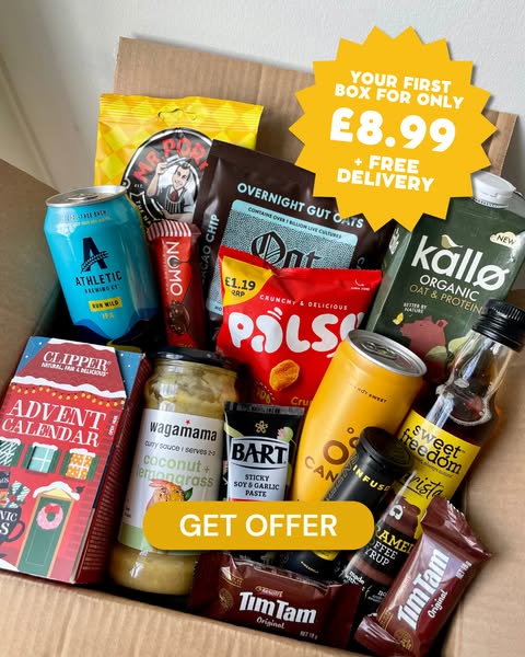 Your £8.99 Treat Box Awaits