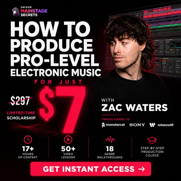Get Mainstage Secrets For Only $7 (98% Off)