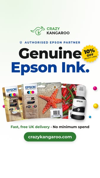 10% Off Select Epson Ink