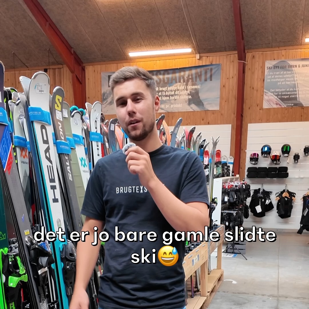 Find brugte ski i god stand