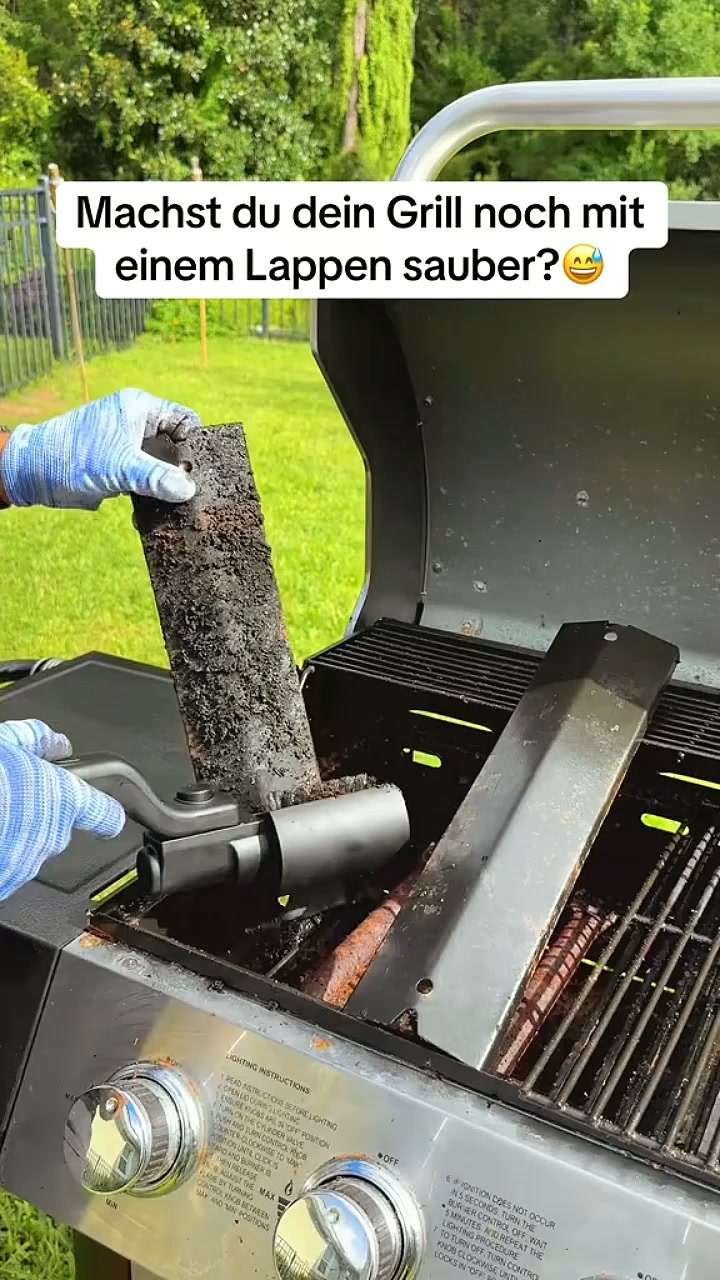 Deinen Grill in 5 Minuten sauber | 50% Rabatt