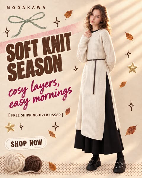 Soft Knit Season — 2-Piece Set