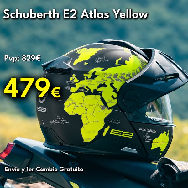 OFERTÓN Schuberth E2 Atlas 479€ (PVP 829€)